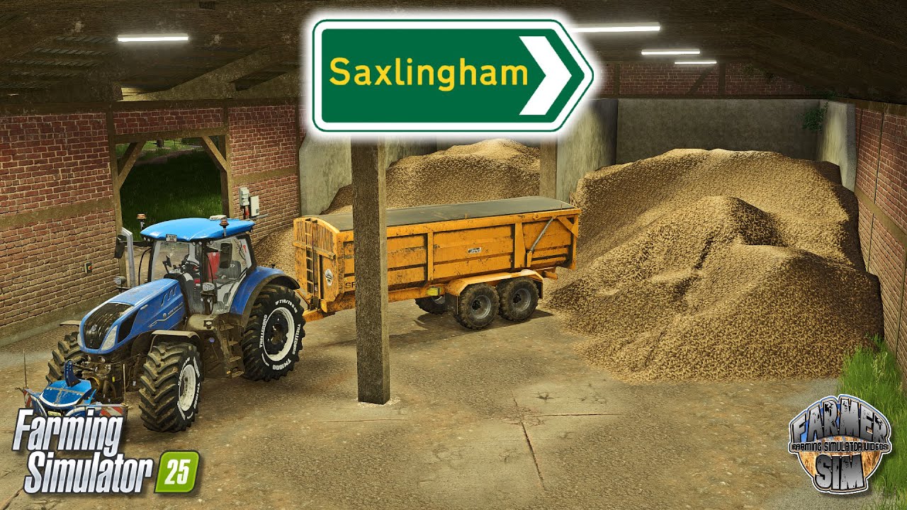 ⭐️NEW SERIES!⭐️ - 🥔ALL THE POTATOES!!🥔 - Saxlingham - Episode 3 - Farming Simulator 25