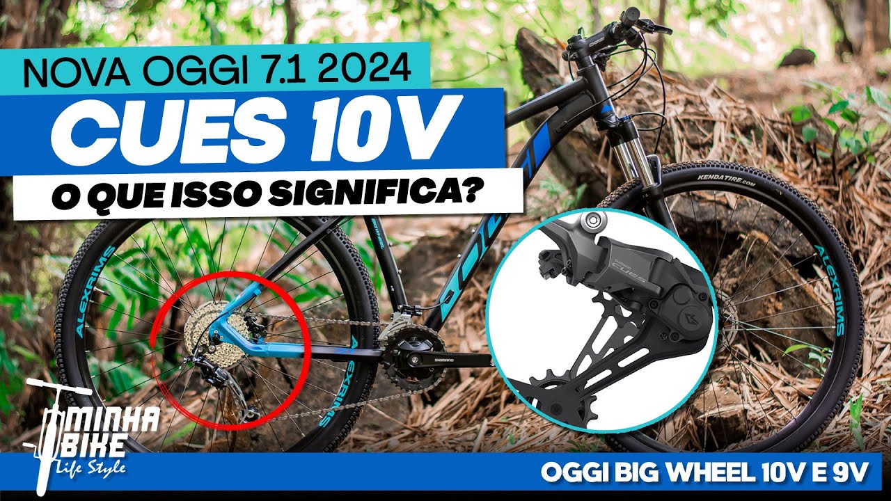 OGGI BIG WHEEL 7.1 VIRÁ COM SHIMANO CUES 10V EM 2024 - Minha Bike Life Style