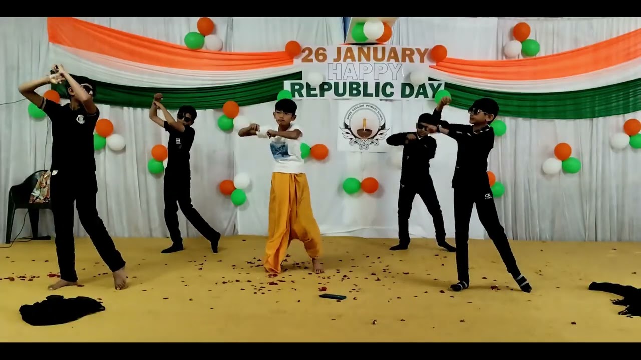 STD 6 | NATAK | BABURAO MEME DANCE | 26-January-2026 | 77th Republic Day Celebration | GPS KESHOD