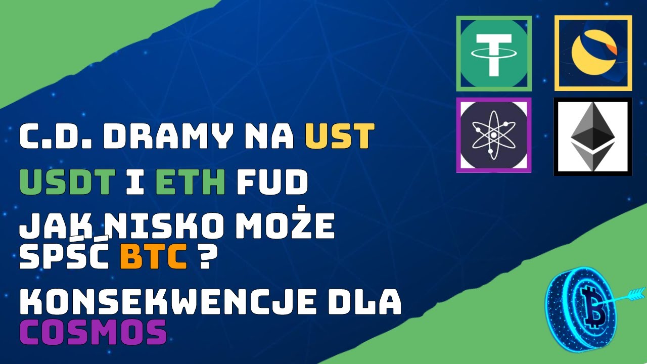 KryptoTalk #2 - Kapitulacja rynku krypto? Drama LUNA i UST, jej wpływ na COSMOS, FUD na USDT i ETH