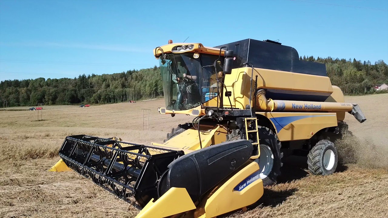 New Holland CSX 7060 | Out Harvesting | Trøsking | Part 2