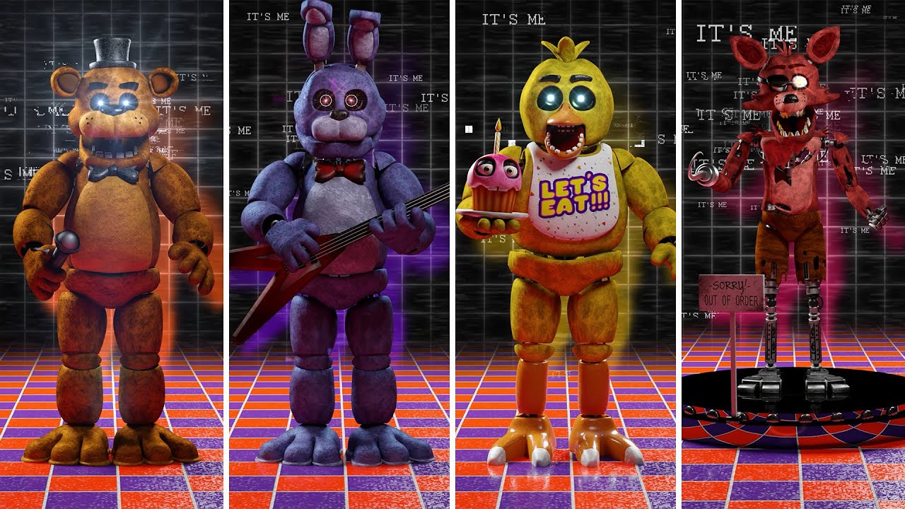 Five Nights at Freddy's Animatronics Workshop Animations