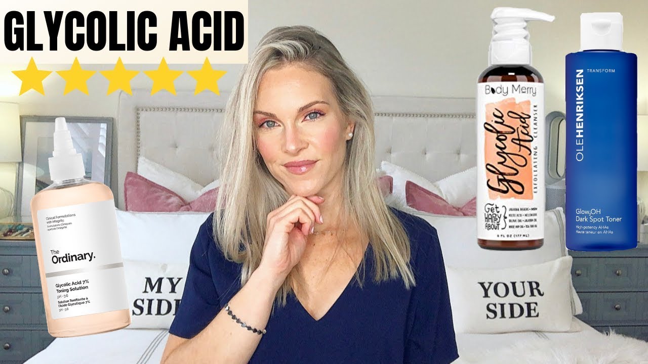 THE BEST GLYCOLIC ACID PRODUCTS