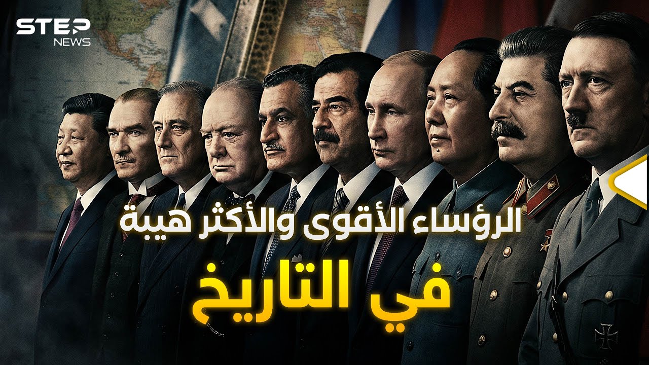 منهم عرب.. أكثر 10 زعماء لهم هيبة في التاريخ الحديث!