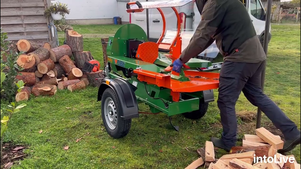 Arbeiten mit dem Posch Polly und Spaltkreuzwechsel