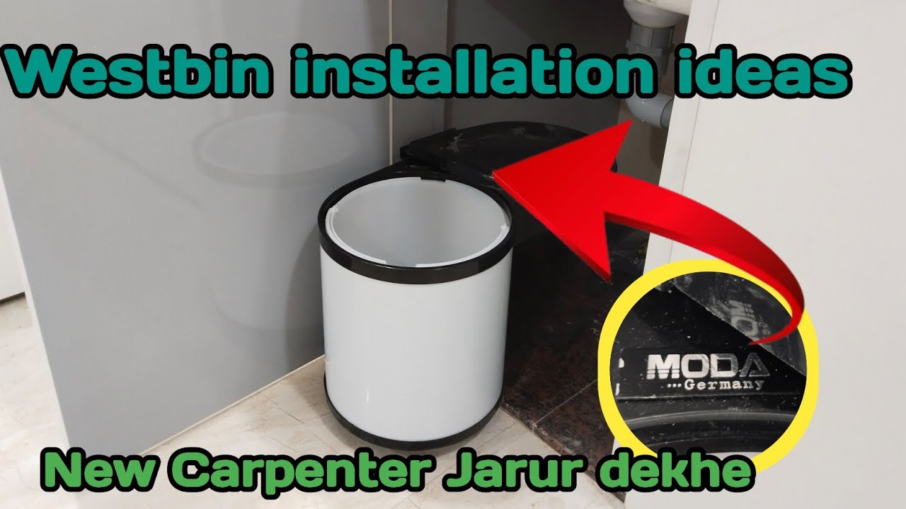 Kitchen Dustbin Installation 💡 ideas/Kitchen Westbin/westbin installation
