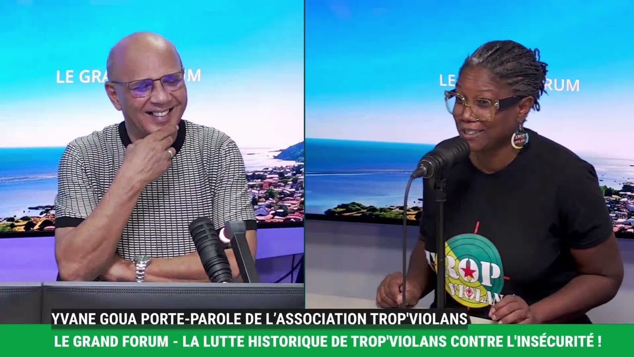 LE GRAND FORUM - YVANE GOUA : LA LUTTE HISTORIQUE DE TROP'VIOLANS CONTRE L'INSECURITE