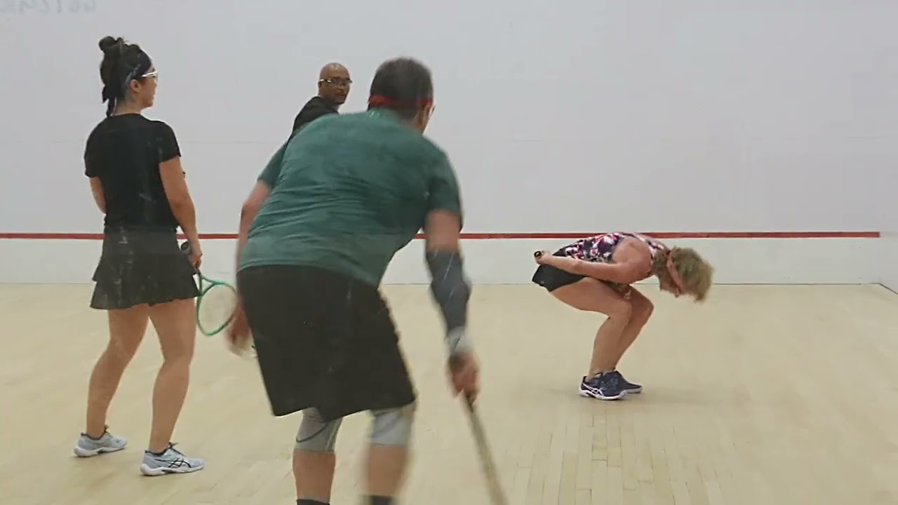 Hard Doubles: not your average squash game!
