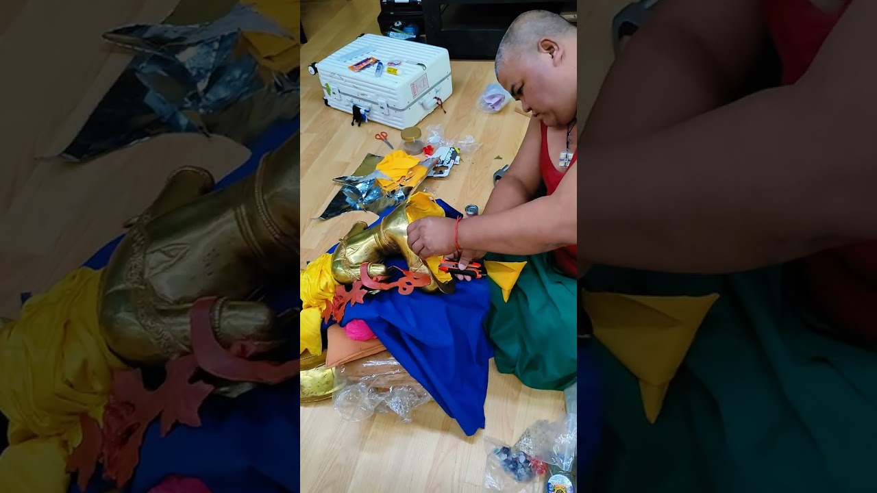 佛像装藏 无上殊胜的善行福缘。Consecration of Buddha statues becomes a profound source of future blessings,