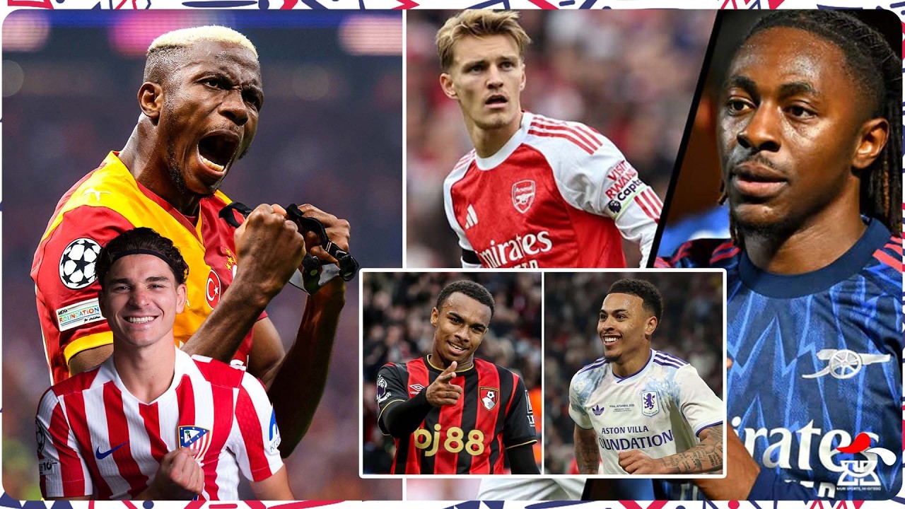 ARSENAL KURI KROUPI NA MORGAN ROGERS🔥 | BARCA YAKUYE AMASO KWA ALVAREZ, UBU IRI KURI OSIMHEN💥