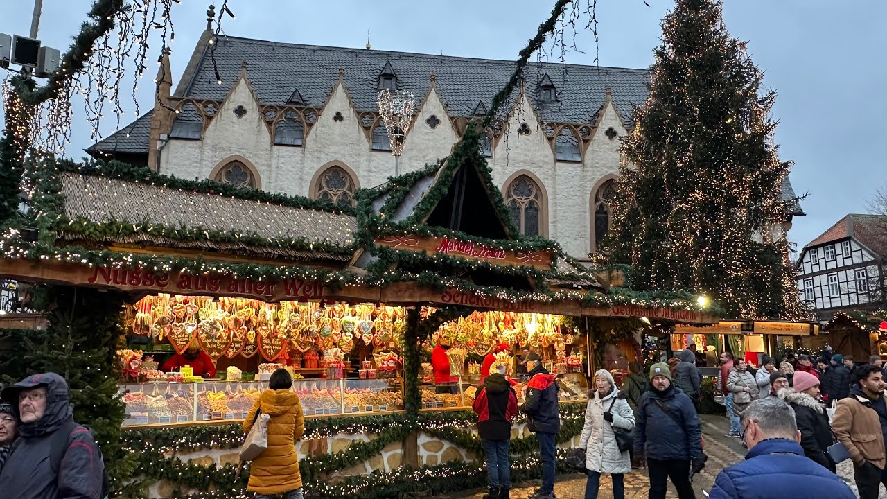 Гослар. Сказочная Рождественская ярмарка. Германия. Goslar.