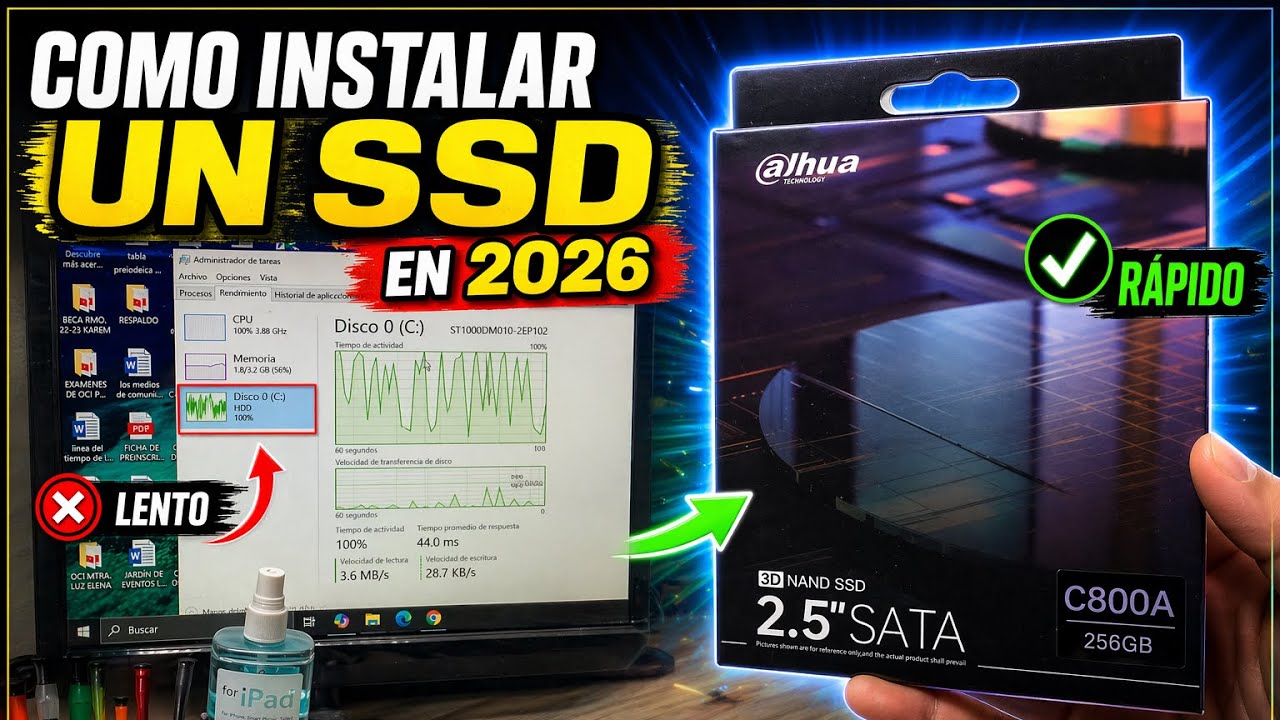 INSTALAR SSD EN 2026
