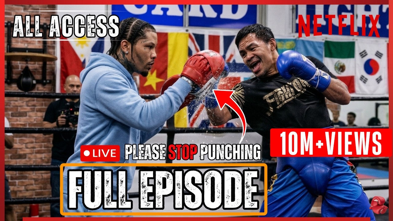 TRAINING CAMP EXPOSED: Gervonta Davis Pushes Manny Pacquiao in front of Floyd Mayweather Rematch