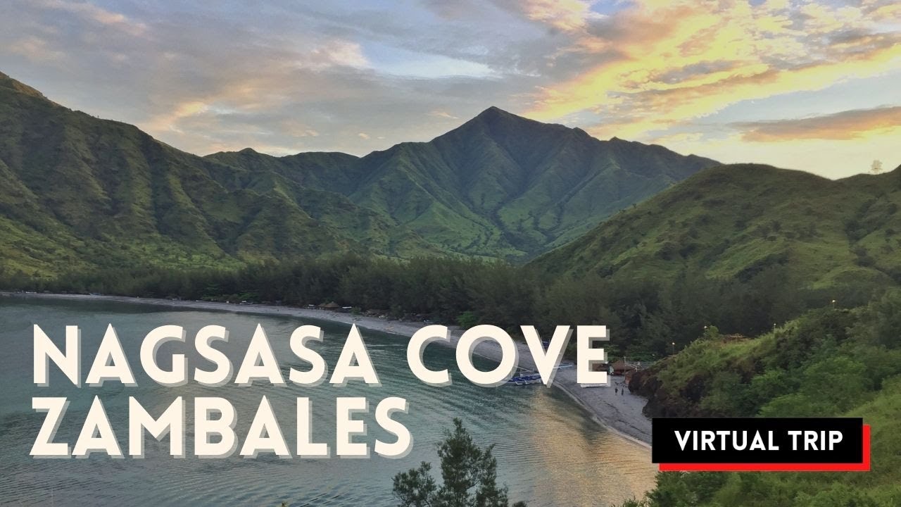 Morning Walk at Nagsasa Cove in Zambales, Philippines | 4K | Beach and Mountain Views | Virtual Trip