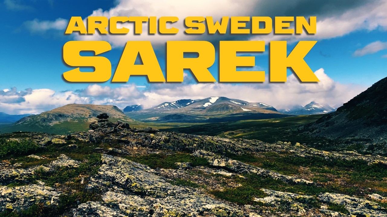 5 Days Hiking Alone in Arctic Sweden - Sarek - Kungsleden to Rapadalen Loop #hikingadventures