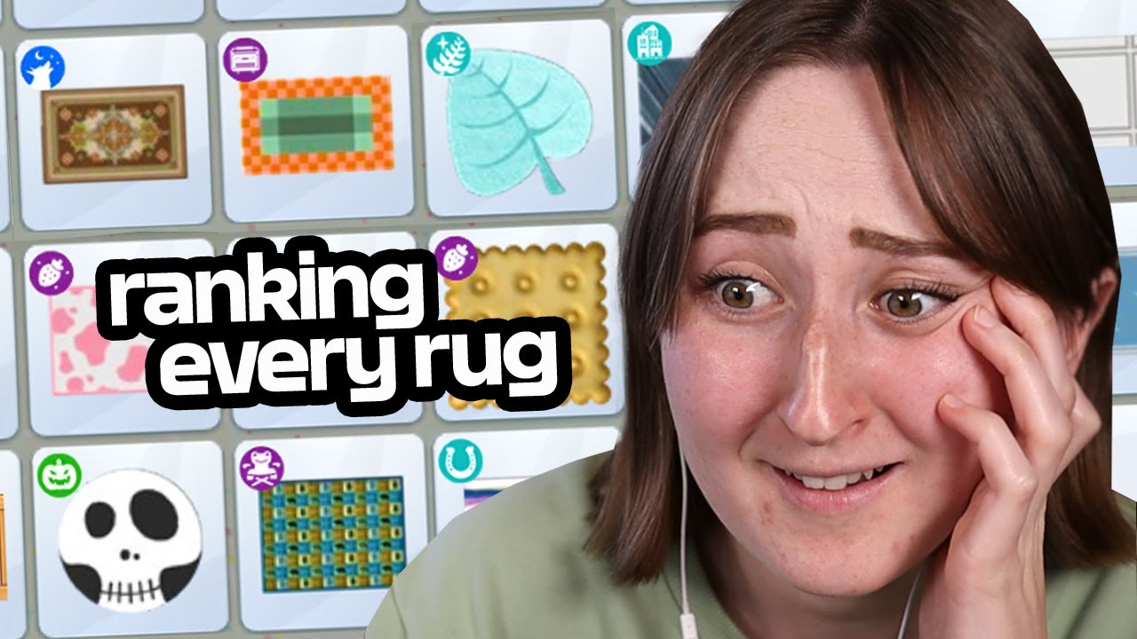 Ranking EVERY RUG in The Sims 4