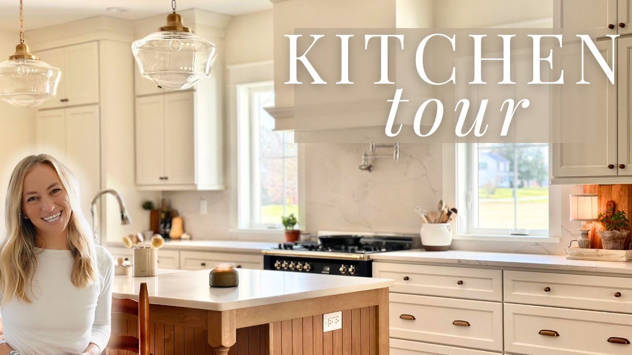 full kitchen tour! | kitchen organization ideas