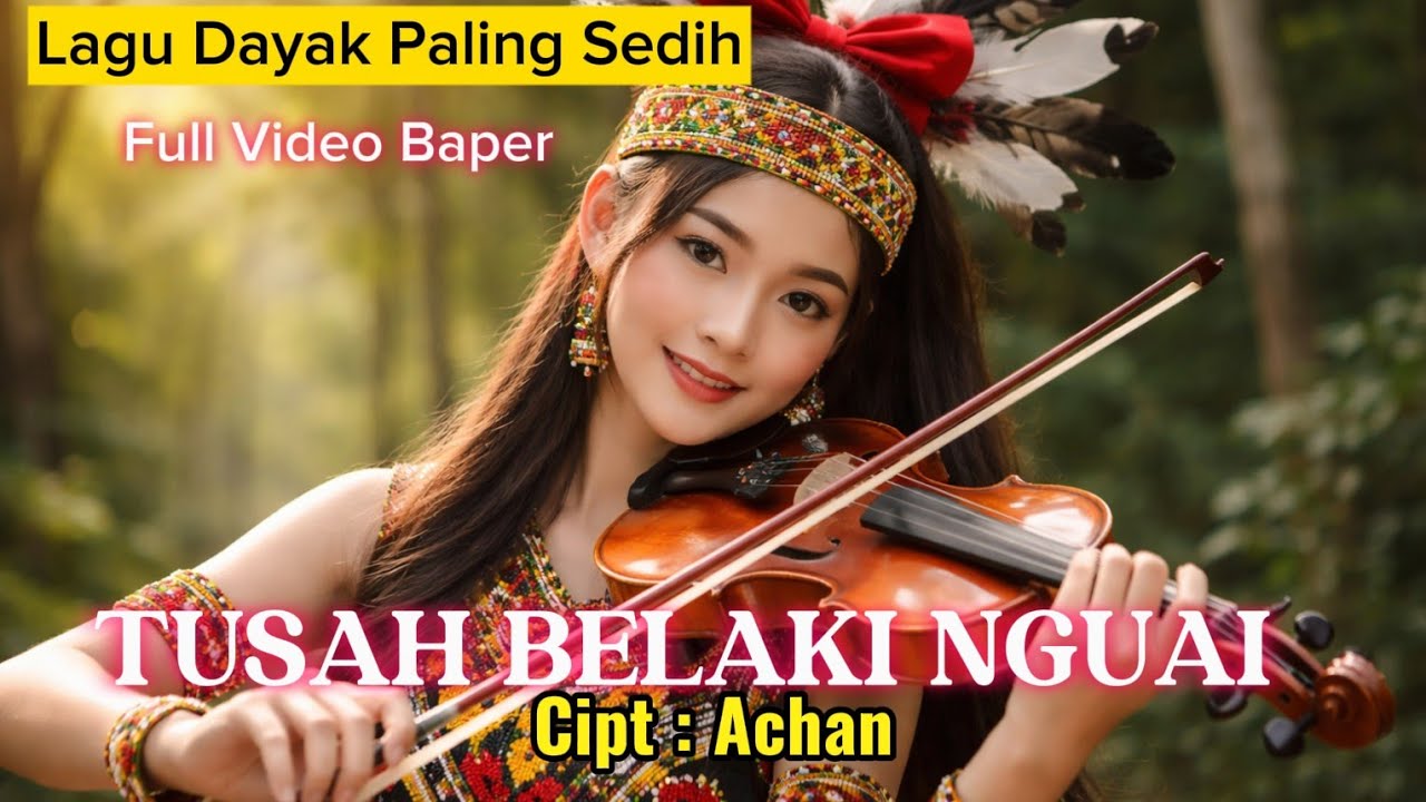 TUSAH BELAKI NGUAI | LAGU DAYAK TERBARU | COVER TERBARU | LAGU DAYAK PALING VIRAL TIKTOK