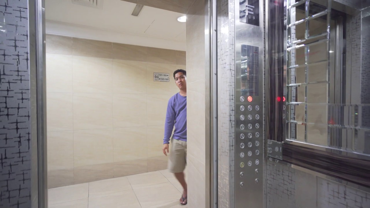 United Arab Emirates, Al Barsha Heights, Tecom, 1X elevator - going up
