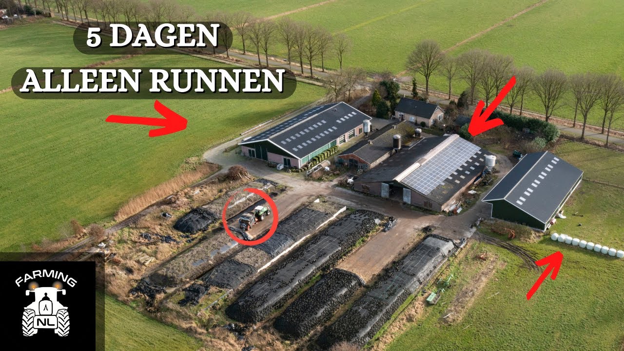 Een Melkveebedrijf voor 5 dagen Runnen!!