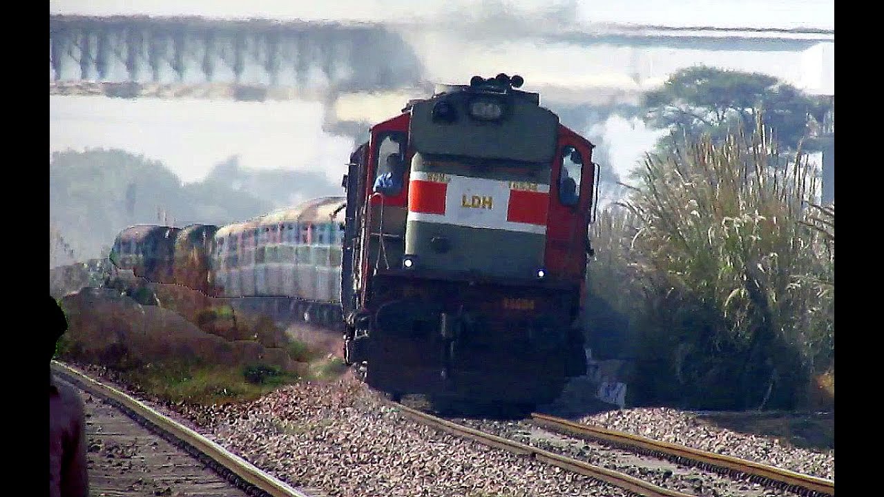 Fast Diesel Trains : Aggressive Diesel Monsters Rule this Section : Indian Railways