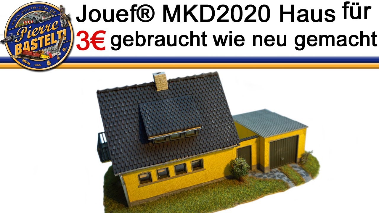 Gebrauchtes 3€ Haus von Jouef einfach wie neu