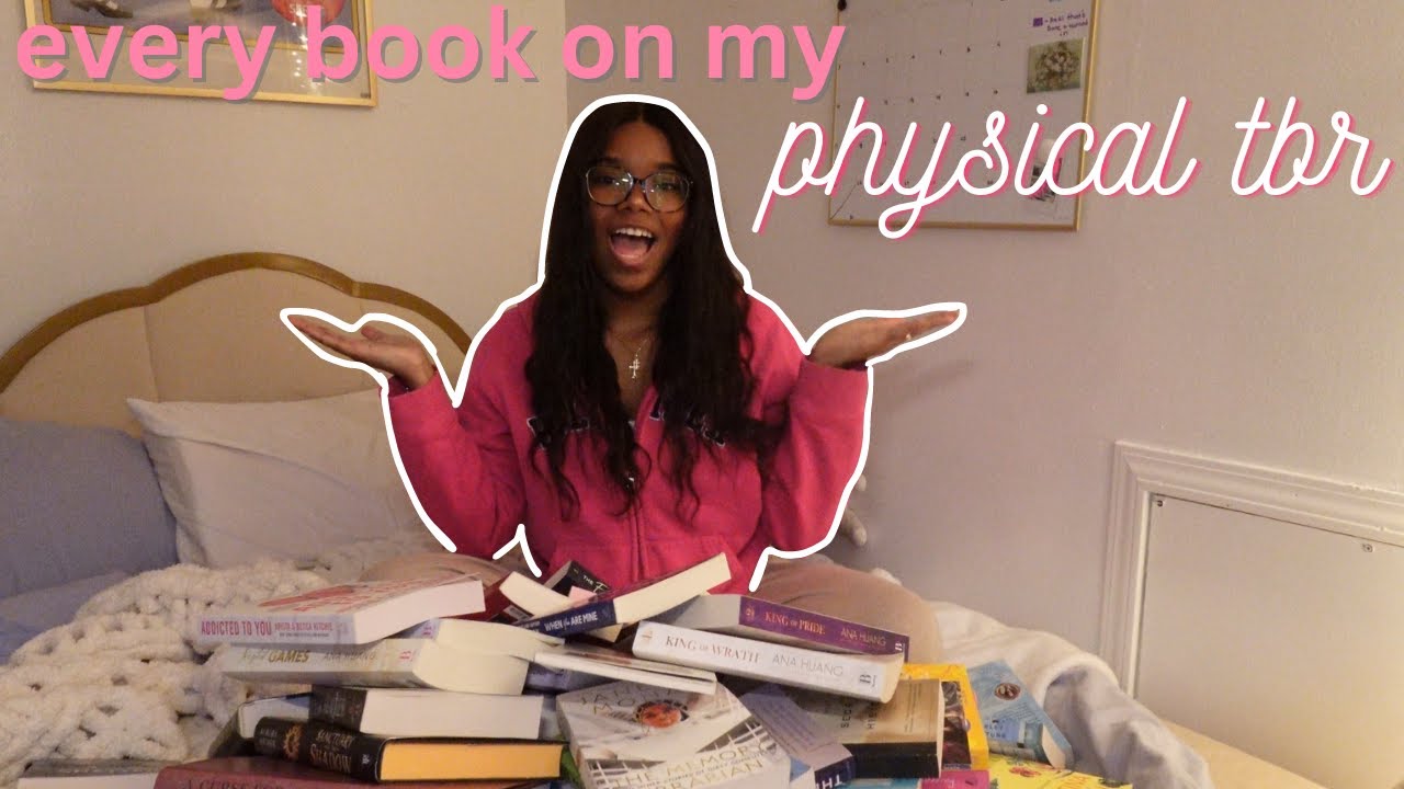 all the books on my physical tbr 📚