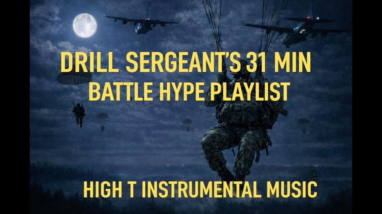 Drill Sergeant's DARK TIMES BATTLE HYPE Playlist (Instrumental Music)