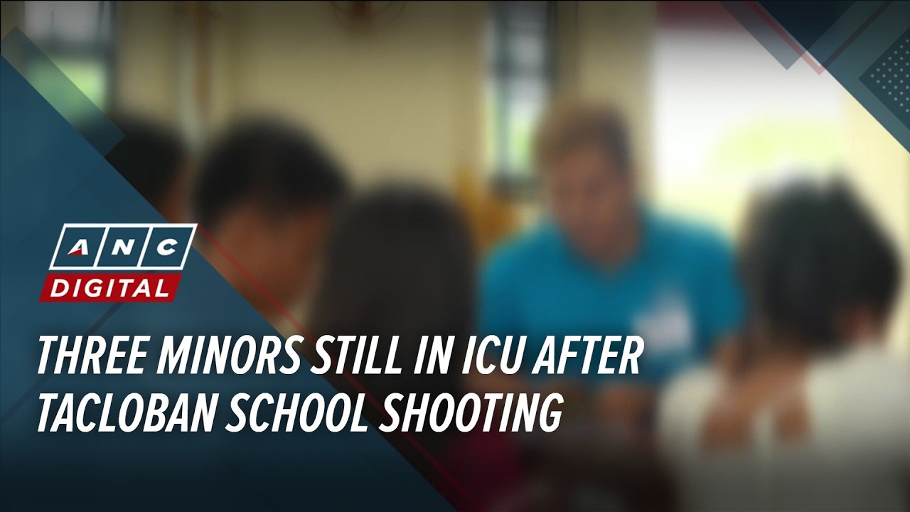 Three minors still in ICU after Tacloban school shooting | ANC