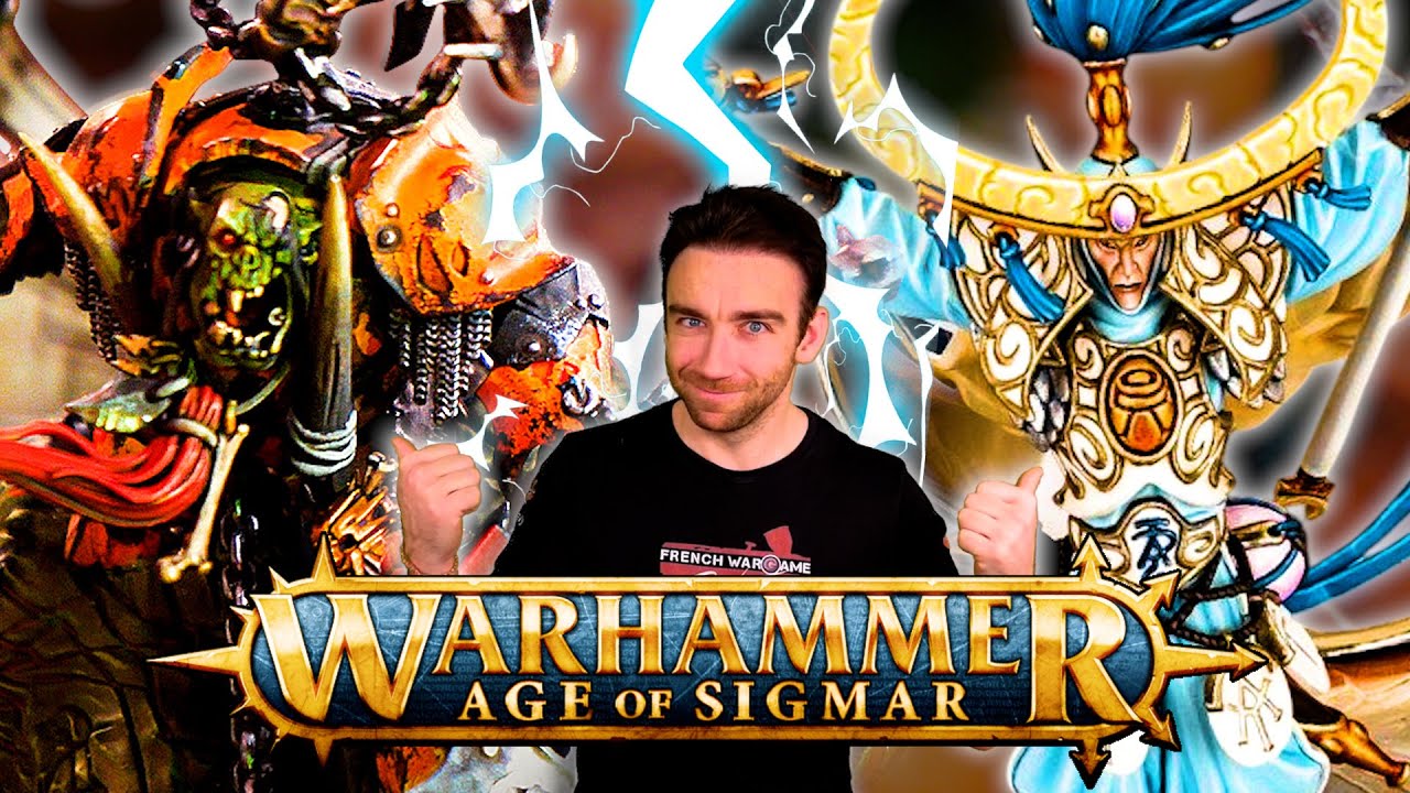 Warhammer Age of Sigmar : Lumineth vs Orruks NOUVELLE SAISON