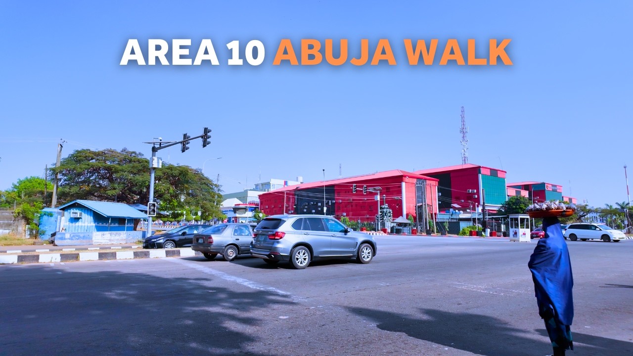 Abuja Walking Tour | From Garki Area 10 to Central Business District