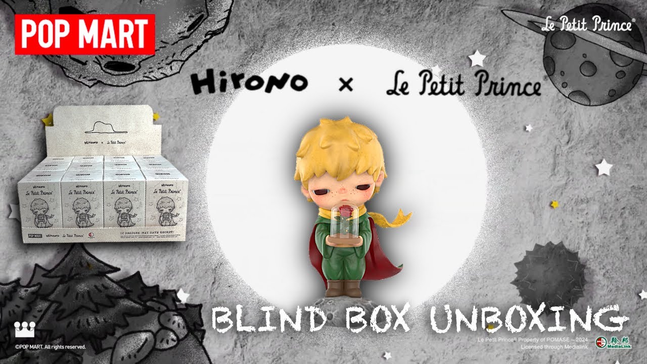 Pop Mart Hirono Le Petit Prince Full Set Blind box Unboxing (Did I get a Secret?!)