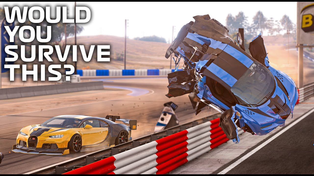 Would you Survive this Racing Crash? #4 | BeamNG.Drive