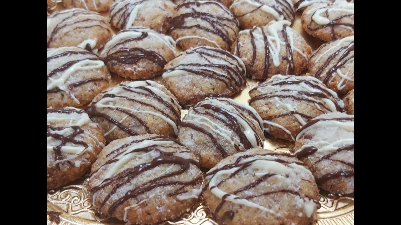 nuts cookie اسهل بسكويت مكسرات كيتو / مرضى السكري