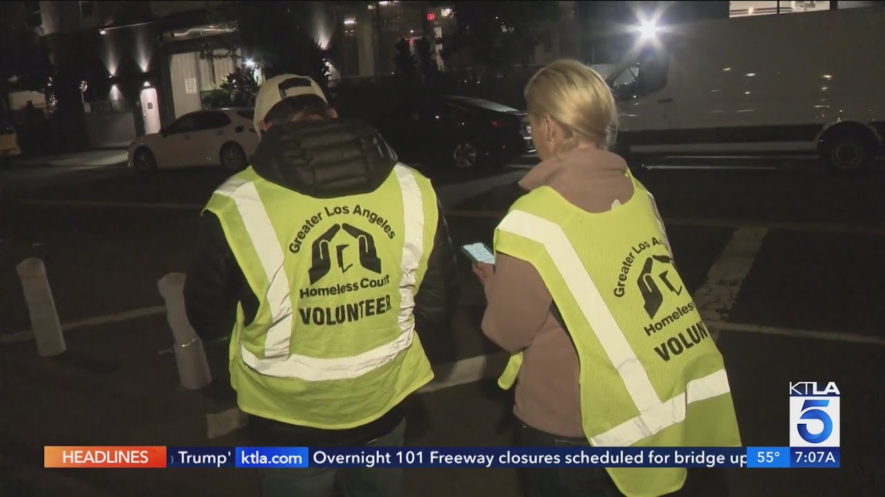 Greater Los Angeles Homeless Count continues Wednesday 