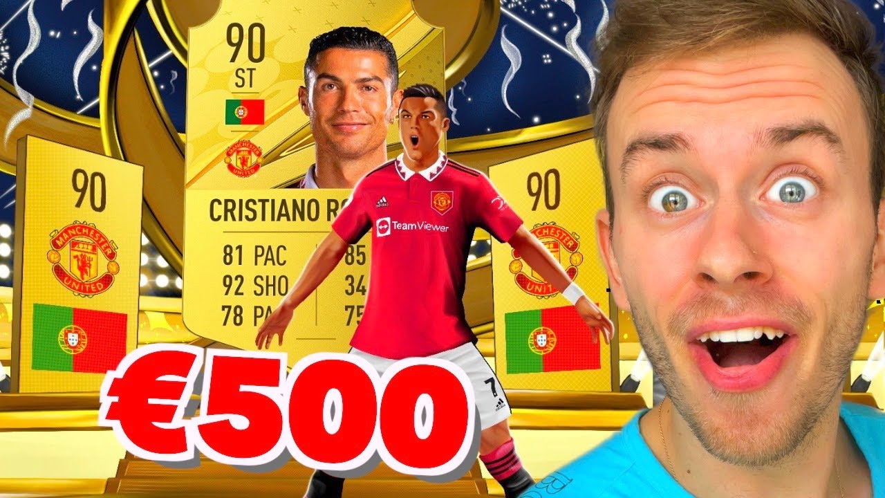 Ich habe 500€ in FIFA Packs investiert & _______ gezogen! 👀