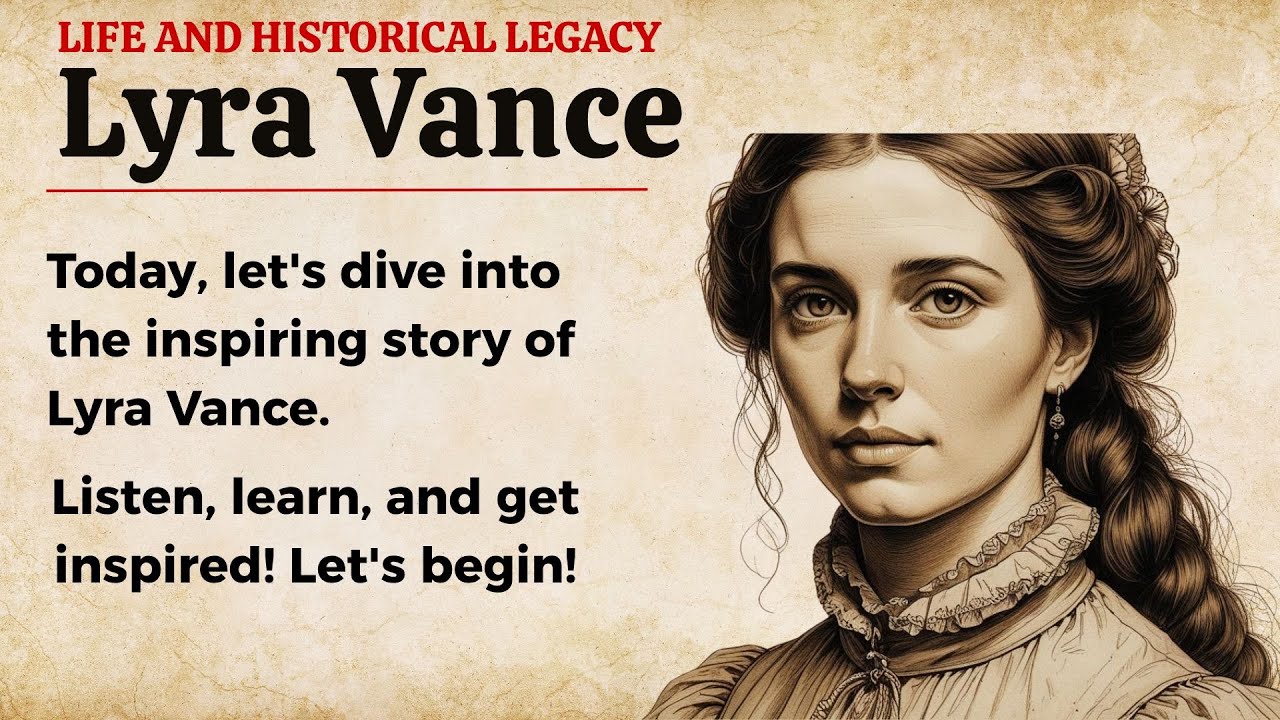 Story of Lyra Vance |  Learn English Through Story Level 3 | English Listening Practice