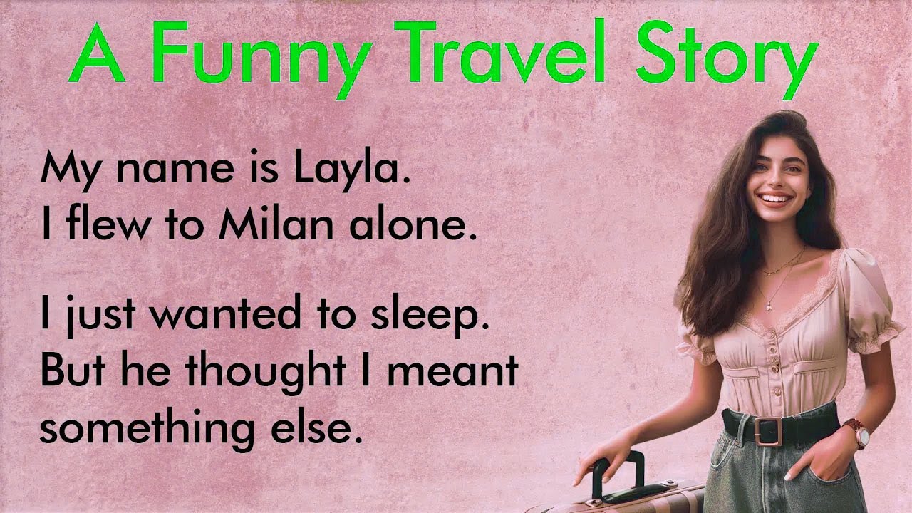 My Funny Travel Story ✅ English Speaking Practice (A1–A2 Level) ✅