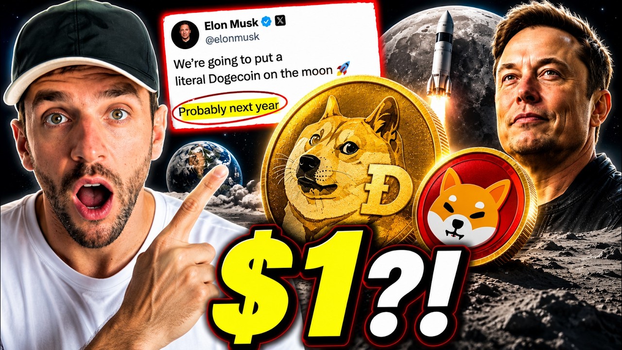 Илон Маск заявил, что Dogecoin летит на Луну&hellip; DOGE и SHIB скоро ВЗЛЕТЯТ?