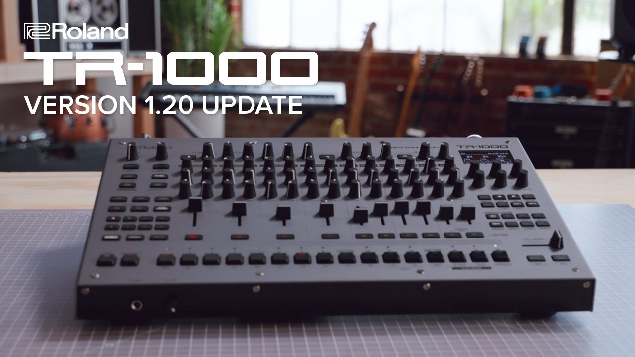 Roland TR-1000 Rhythm Creator | Обновление версии 1.20