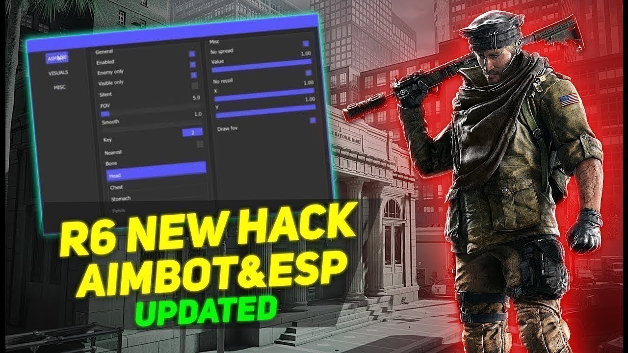 Rainbow Six Siege HACK - Download FREE R6 CHEAT | BEST AIMBOT ESP Hacks