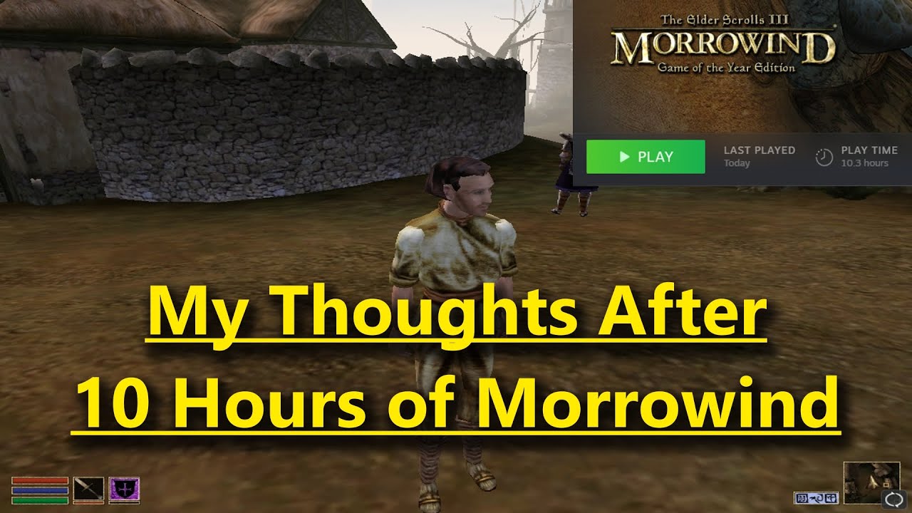 Daggerfall Fan Finally Tries Morrowind (And Loves It?)