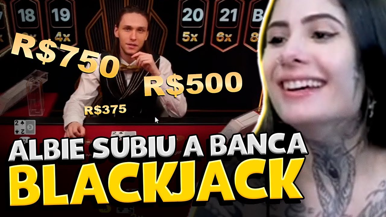 ALBIE SUBIU A BANCA COM VIT&Oacute;RIA ATR&Aacute;S DE VIT&Oacute;RIA NO BLACKJACK! #slots #stream #brasilbetshow