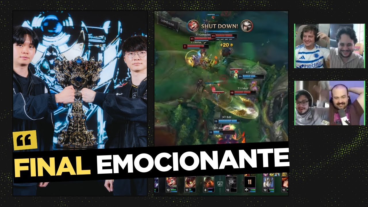 Highlights of T1 vs KT in the Worlds 2025 final