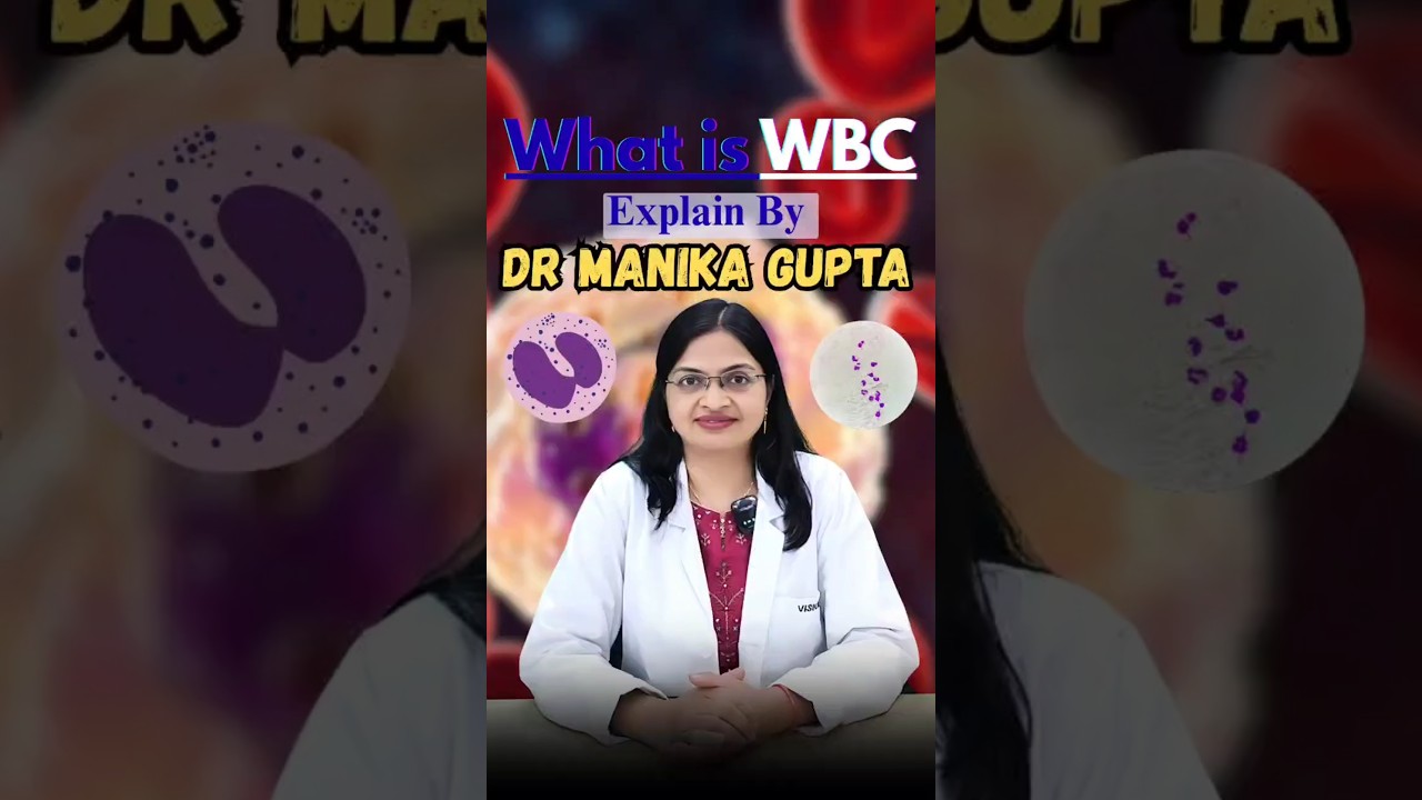 WBC in 60 Seconds | Explained by Manika Gupta #WBC #WhiteBloodCells, #ImmuneSystem #medicaleducation
