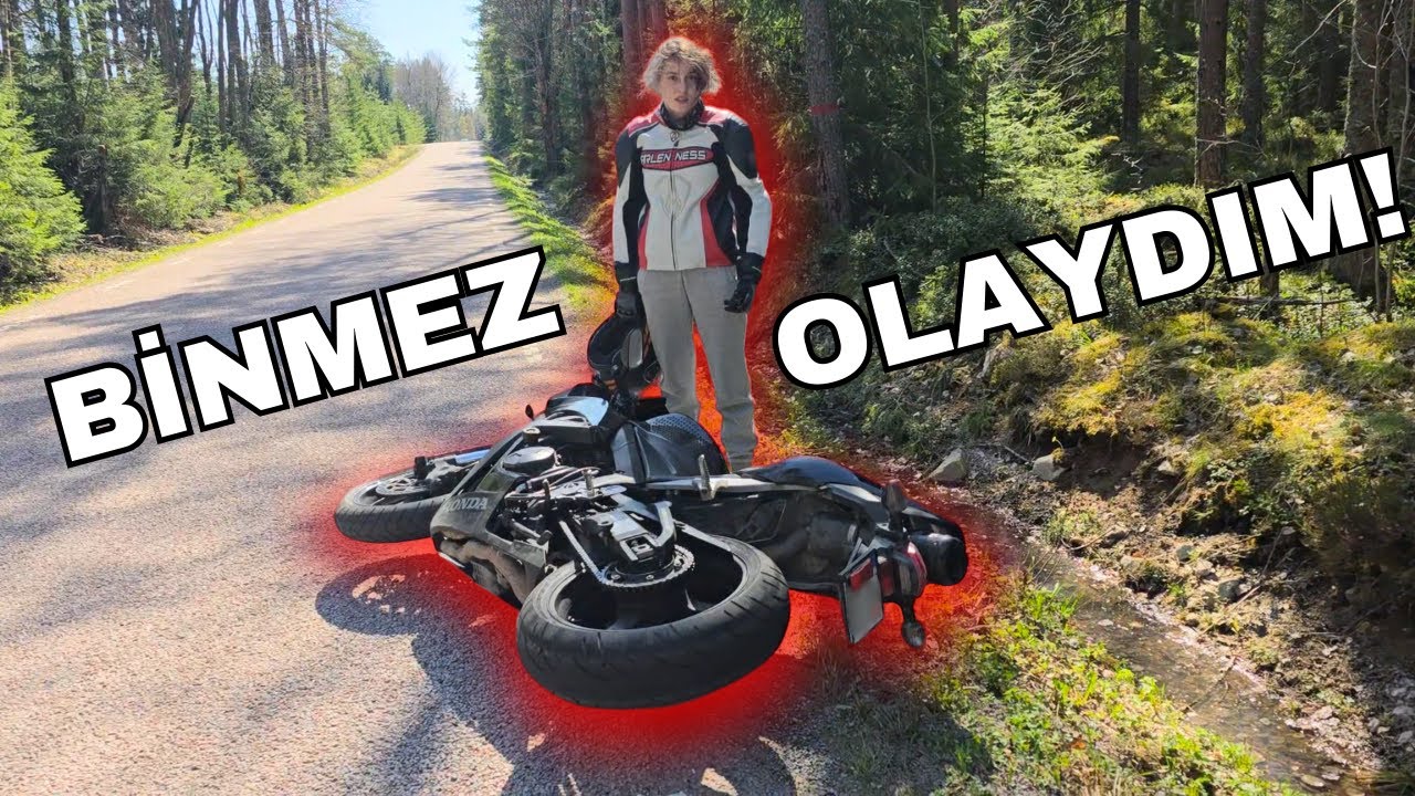SEVGİLİM İLK DEFA 600RR S&Uuml;RD&Uuml;! #motovlog