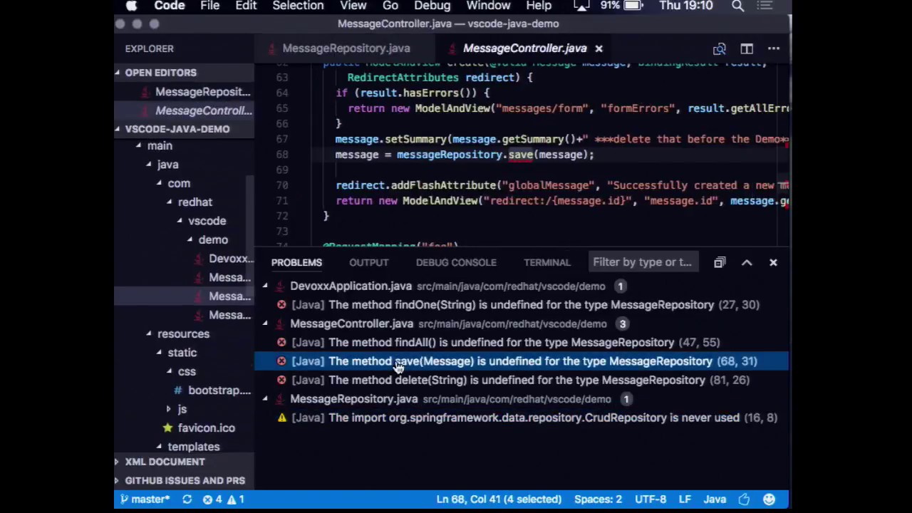 2017-06 Developing Java Applications using Visual Studio Code