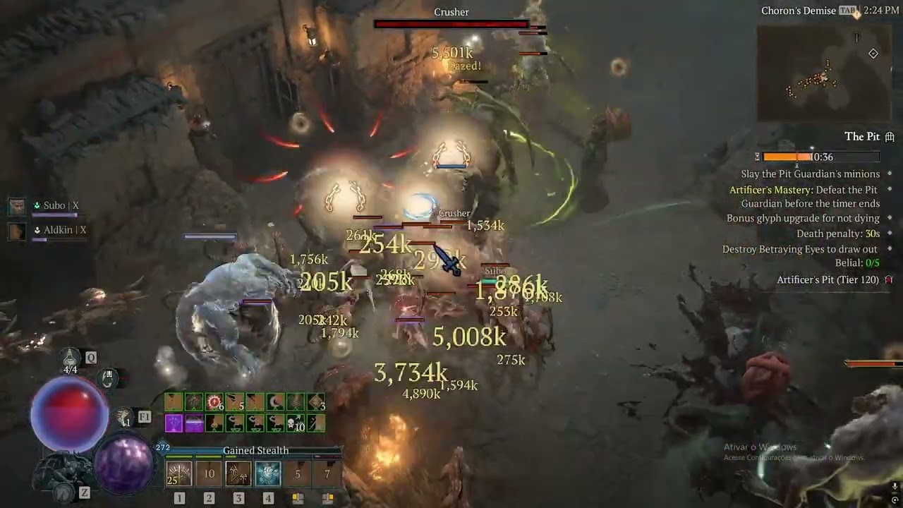 top 10 rogue pit 120