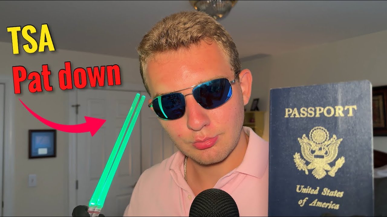 ASMR Rude TSA Pat Down