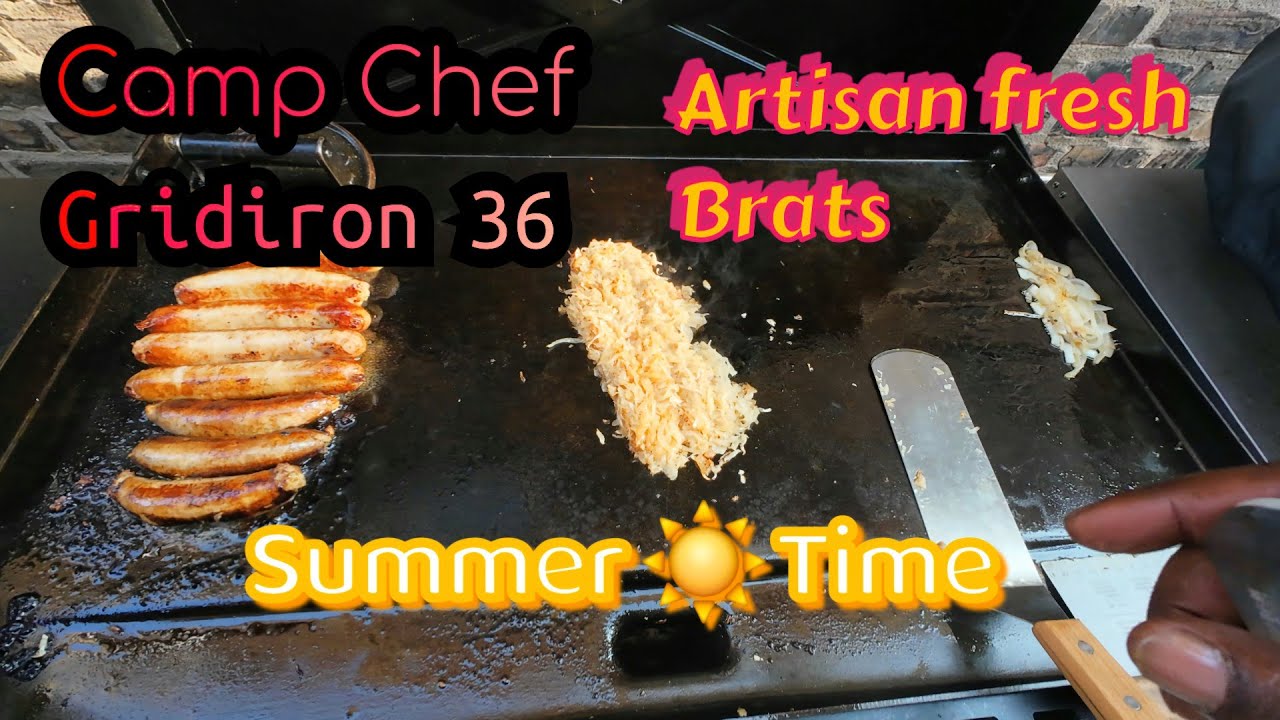 Mini Preview/Camp Chef 36 Gridiron cooking artisan brats